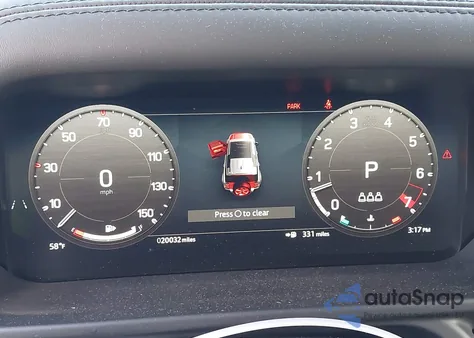 2024 Land Rover Defender 110 P300 z USA, uszkodzony, nr VIN SALEJ7EX6R2283791